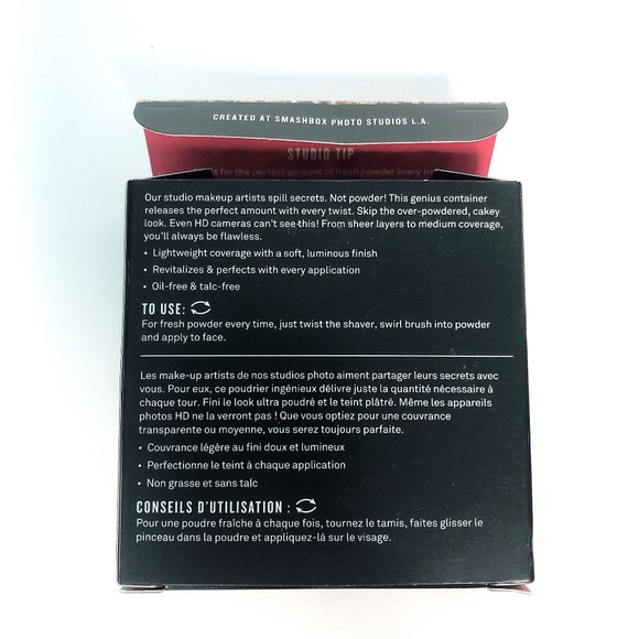 SMASHBOX Face Halo Hydrating Perfecting Powder Medium Dark NEW with TAGS - Picture 14 of 14